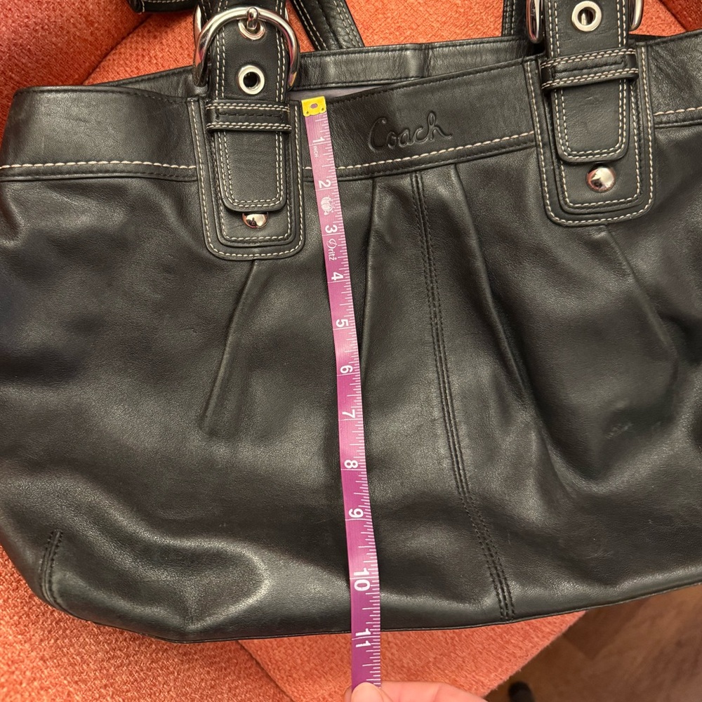 Coach Soho pleated leather purse - Picture 8 of 11
